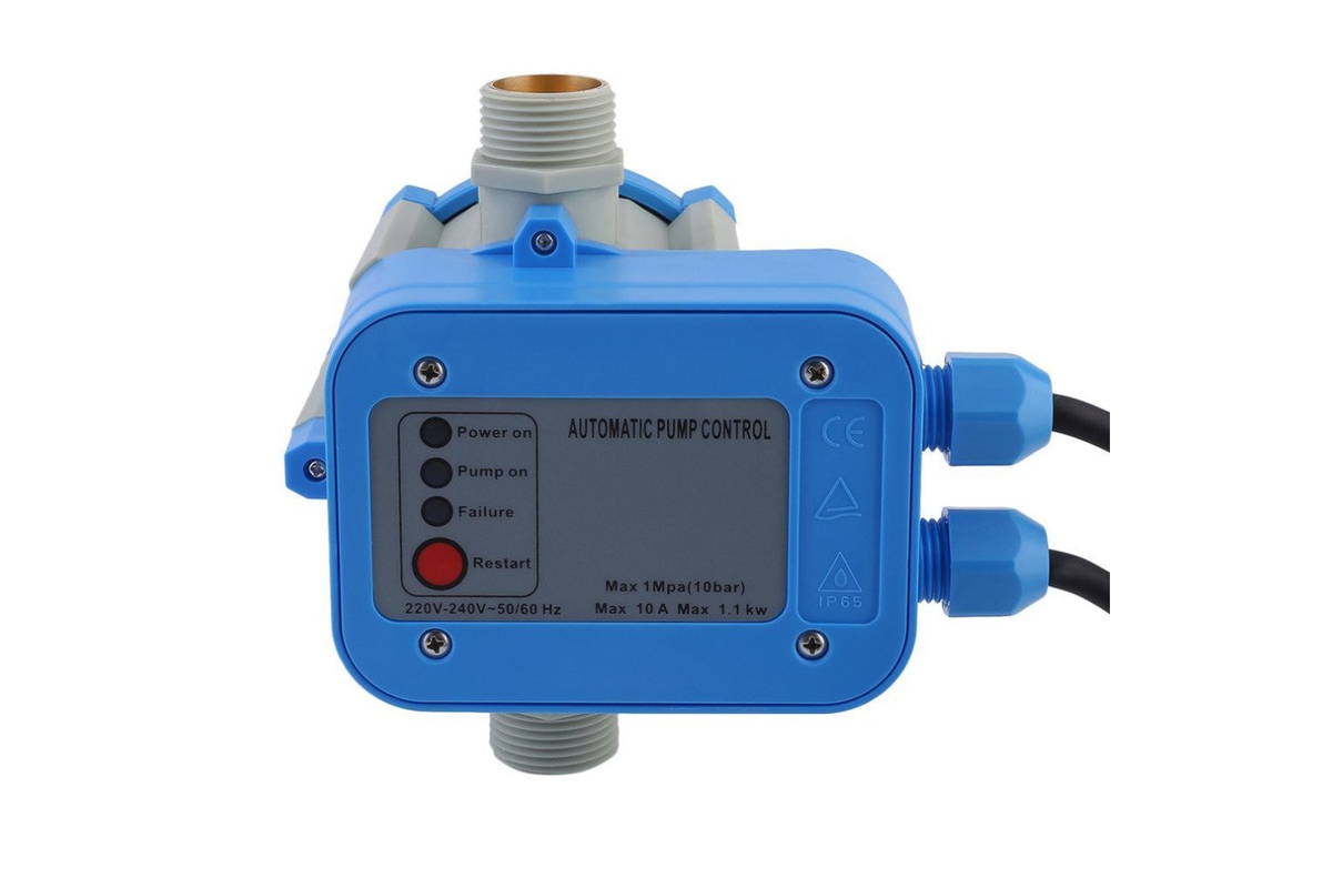 Automatic pressure switch with AU plug