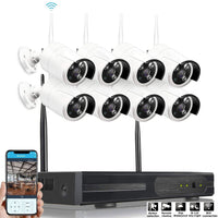 Thumbnail for Wireless Security Camera System 8 Camera