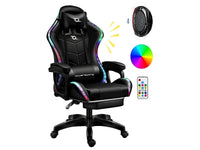Thumbnail for Gaming Chair Office Chair With Foot Rest Racing Chair with Speaker and Light
