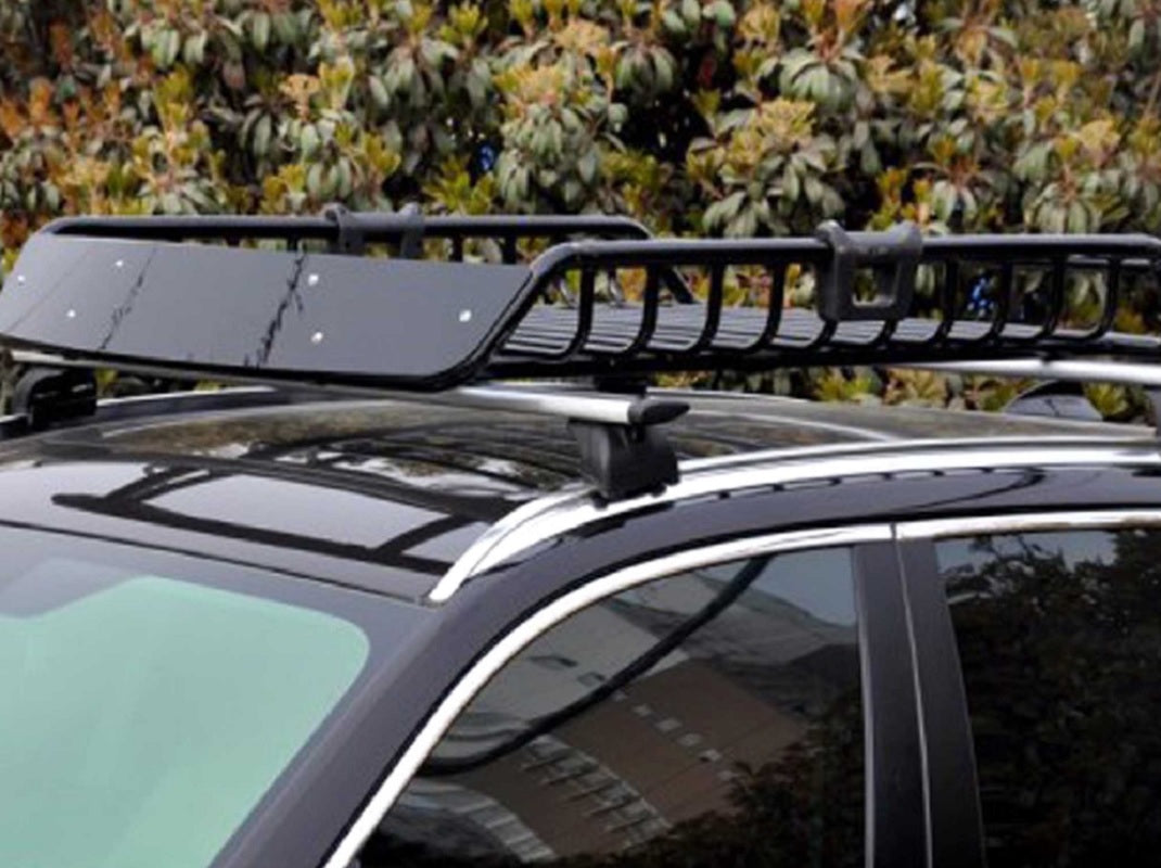 Tolke Rack Universal Roof Rack Basket Car Top Luggage Rack Steel – Homyspire
