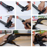 Thumbnail for Roof racks showing stainless steel braces