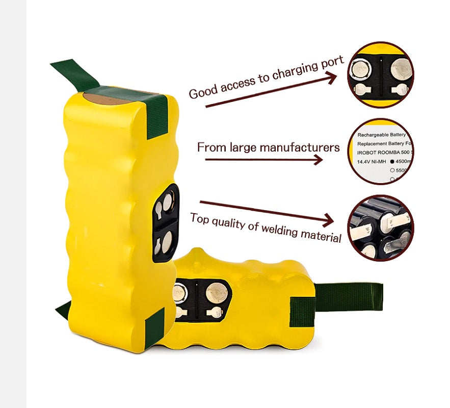 IRobot Roomba Replacement Battery 6000mAh