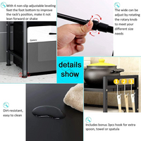 Thumbnail for Microwave Kitchen Shelf Rack