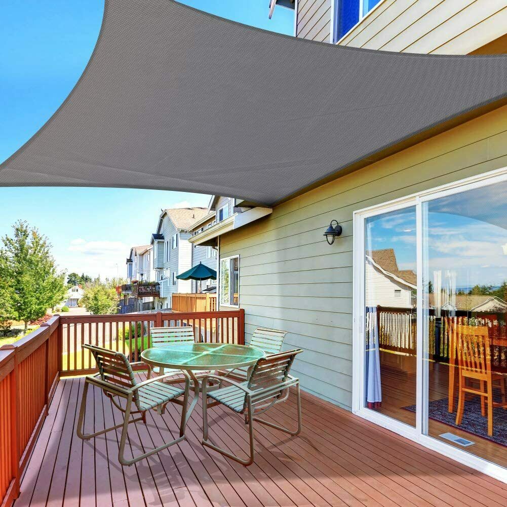 Sun Shade Sail 4m*4m with hardware kit