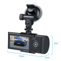 Thumbnail for Dual Car Dash Camera with GPS - Front and Rear