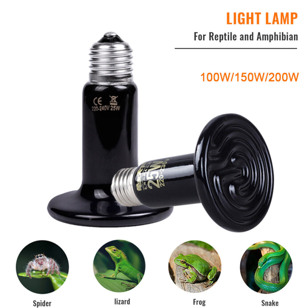 Reptile Light Ceramic Heat Lamp 100W