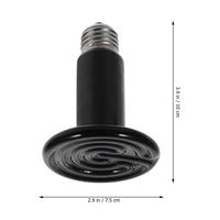 Thumbnail for Reptile Light Ceramic Heat Lamp 100W