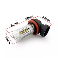 Thumbnail for H11 bulbs emitting pure white light