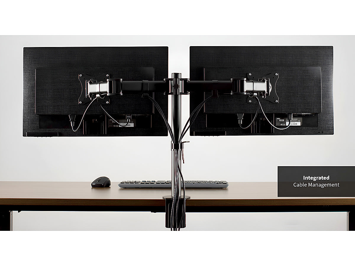 Dual Arm Monitor Mount Stand Bracket