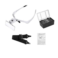 Thumbnail for Head Mount Magnifier with LED lamp