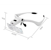 Thumbnail for Head Mount Magnifier with LED lamp