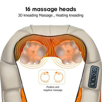 Thumbnail for Neck Massager Shiatsu 3D Kneading Neck Shoulder Body Massager