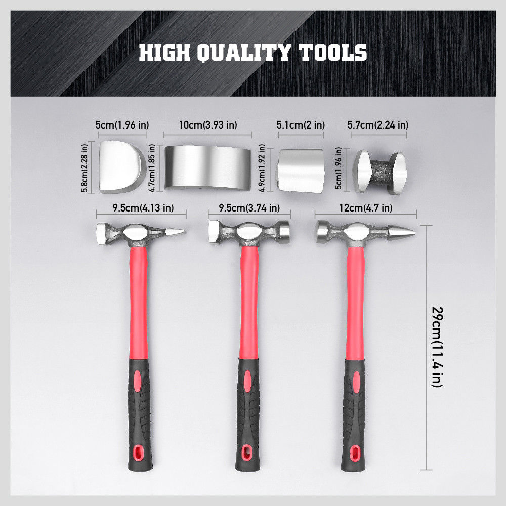 Panelbiting Tools Panel Beating Tools Repair Kit for Car Body Dents NZ | Homyspire