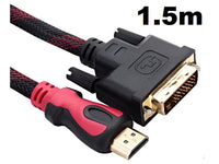 Thumbnail for HDMI to DVI Cable for Monitor PC Laptop