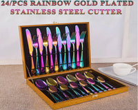 Thumbnail for 24 PCS Stainless Steel Cutlery Set