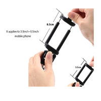 Thumbnail for iPhone Tripod Mount Holder Stand + Bluetooth Selfie remote