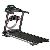 Thumbnail for Treadmill folded for compact storage
