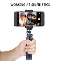 Thumbnail for iPhone Tripod Mount Holder Stand + Bluetooth Selfie remote