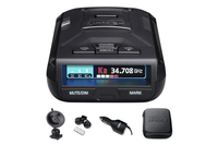 Thumbnail for Radar detector mounted on car windshield