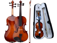 Thumbnail for Violin Natural 4/4 full size Wood Color