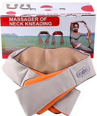 Thumbnail for Neck massager wrapped around models neck