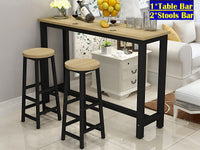 Thumbnail for Bar Table Set with Bar Stools Chairs