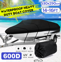 Thumbnail for Boat Cover 600D Boat 14-16FT