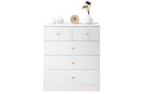 Thumbnail for Tallboy Modern White Tall boy Chest of Drawers Dresser