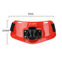 Thumbnail for Fishing Gimbal Belt Rod Pole Holder Red