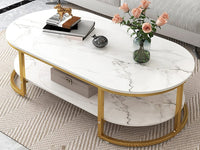 Thumbnail for Coffee table 2 in 1 living room coffee tables
