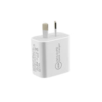 Thumbnail for USB C Charger, 18W PD Charger Fast Charger QC3.0 Charger 2 IN 1