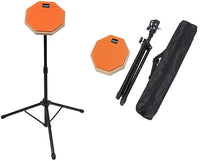 Thumbnail for Dumb Drum Practice Drum Pad Kit with Stand