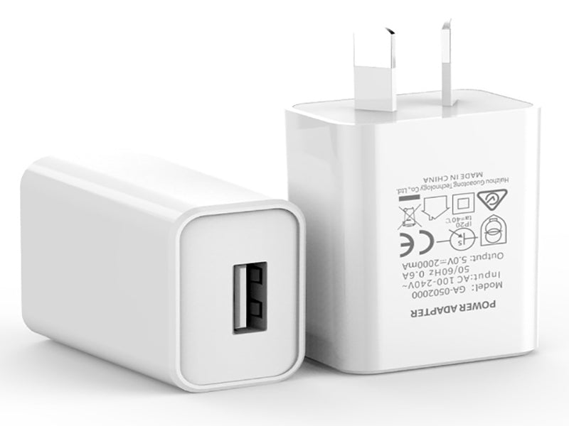 Wall Charger USB Fast Charging Travel Adapter 5V 2A