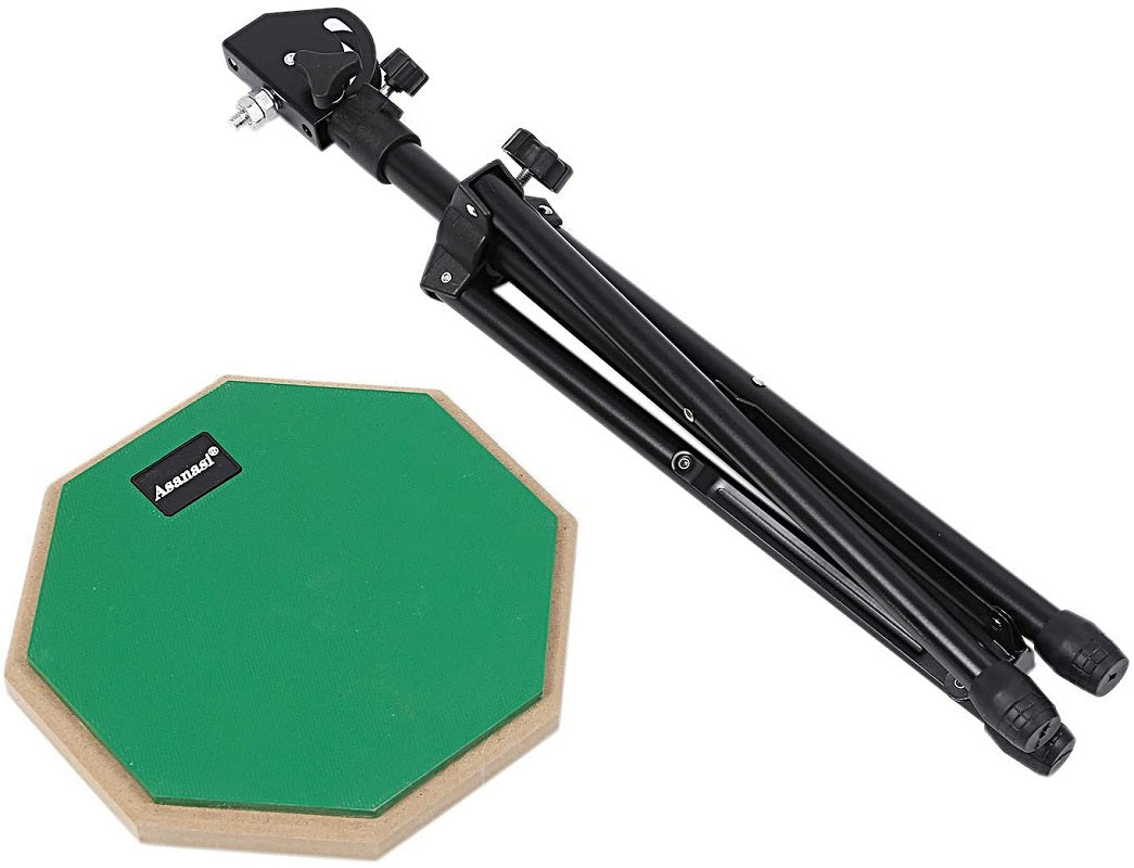 Dumb Drum Practice Drum Pad Kit with Stand