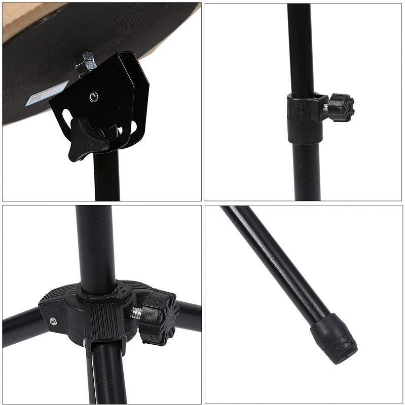 Dumb Drum Practice Drum Pad Kit with Stand