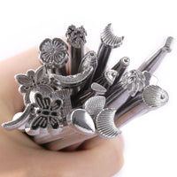 Thumbnail for 59PCs Leather Craft Tools Kit Tools DIY Groover Punch Kit Stiching Carving Craft Sewing