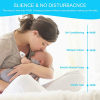 Thumbnail for Electric Breast Pump Handfree Breastfeeding Pump