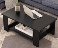 Thumbnail for Coffee Table 80CM Black