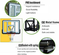 Thumbnail for Basketball Hoop Wall Mounted