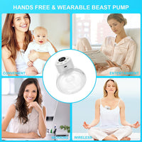 Thumbnail for Electric Breast Pump Handfree Breastfeeding Pump