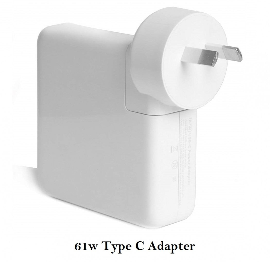 61W USB-C Power Adapter MacBook Pro Charger Replacement Copmpatible