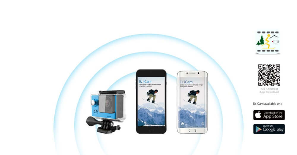 Action Camera 1080P Full HD with Accessories