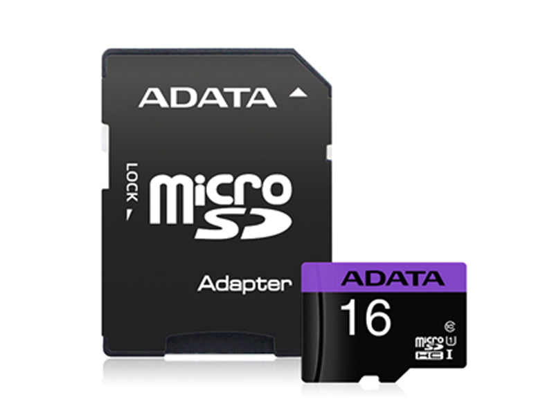 ADATA 16GB MICRO SD UHS-I MEMORY CARD
