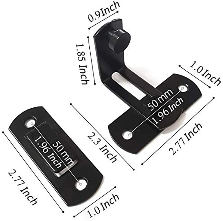 Bolt Barn Door Lock Latch
