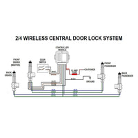 Thumbnail for Car Central Locking System Kit