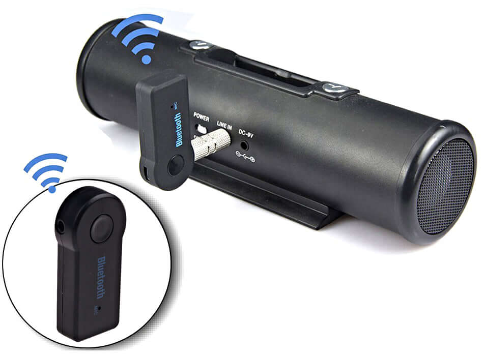 Car Bluetooth Transmitter Receiver - Handsfree Music Adapter