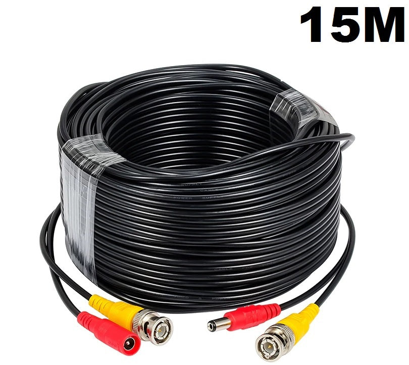 Cctv Cable 15M Bnc Video Power Cable 15M