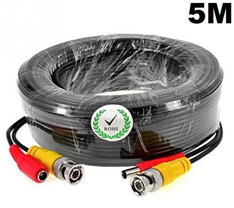 Cctv Cable 5M Bnc Video Power Cable 5M