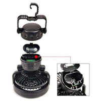 Thumbnail for 2 In 1 Camping Tent Lamp Lantern with Ceiling Fan