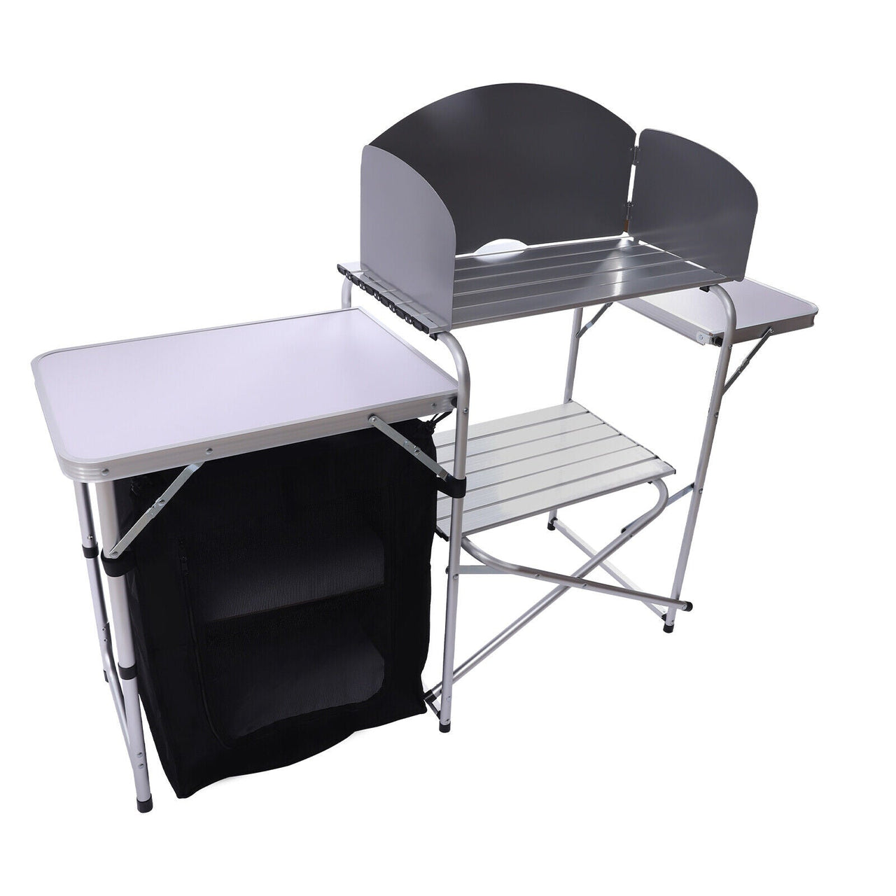 Camping Kitchen Table Portable Folding Camp Cook Table